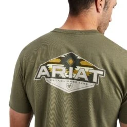 Men's Ariat Hexafill T-Shirt #10042764 -Deals Cowboy Threads Store 00d8958228c1c591a24911c6adbd4039