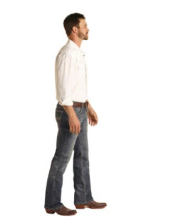 Men's Rock & Roll Cowboy Reflex Pistol Straight Jean #RRMD1PRZSN