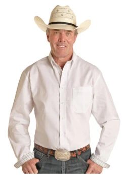 Men's Rough Stock Button Down Shirt #RSMSODR0P5