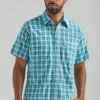 Men's Wrangler Wrinkle Resist Snap Front Shirt #112324685