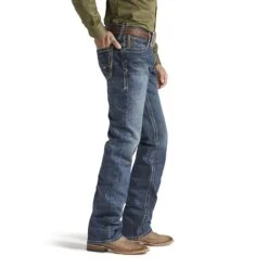 Men's Ariat M5 Slim Fit Straight Leg Jean #10014010 -Deals Cowboy Threads Store 10014010 side