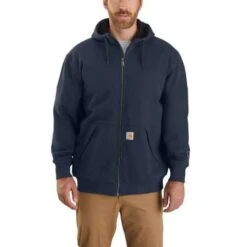 Men's Carhartt Rain Defender Loose Fit Midweight Thermal-Lined Full-Zip Sweatshirt #104078 10 Men's Carhartt Rain Defender Loose Fit Midweight Thermal-Lined Full-Zip Sweatshirt #104078 -Deals Cowboy Threads Store 104078 472 480x480 1