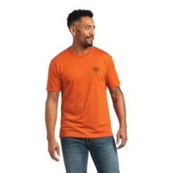 Men's Ariat Diamond Wood T-Shirt #10040875 -Deals Cowboy Threads Store 15576d731af72cdb8dccfc93a2dc9fe6