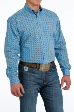 Men's Cinch Button Down Shirt #MTW1105539 -Deals Cowboy Threads Store 15c54b75c076462fff0188986b492531