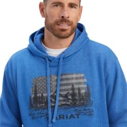 Men's Ariat Land Of The Free Sweatshirt #10041718-C -Deals Cowboy Threads Store 1805f5f5ed52b3cac8f1f69ccbdf9c7e
