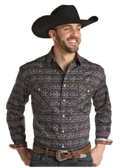 Women's Rough Stock Snap Front Shirt #RSMSOSR0EN