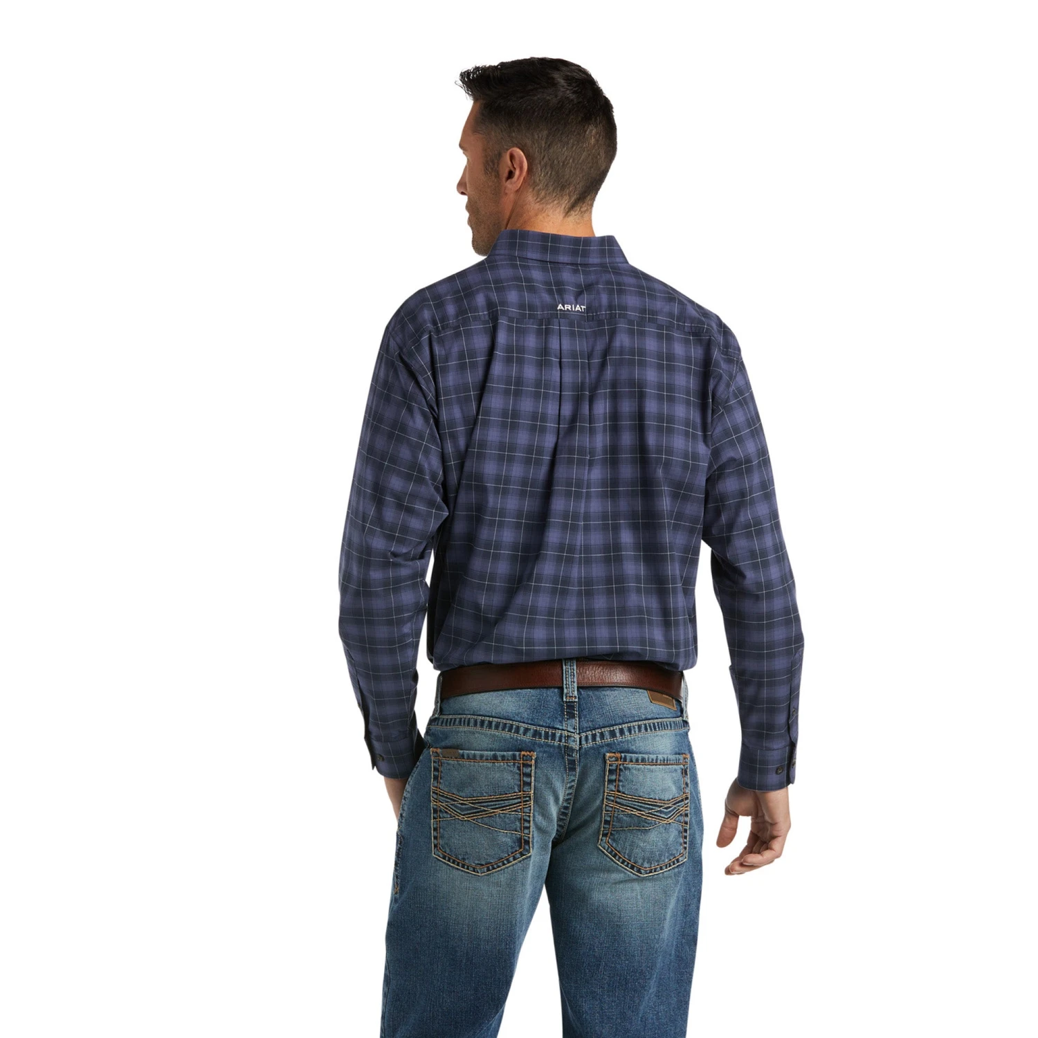 Men's Ariat Pro Series Shep Stretch Classic Fit Button Down Shirt #10038033-C 2 Men's Ariat Pro Series Shep Stretch Classic Fit Button Down Shirt #10038033-C - Image 2