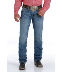 Men's Cinch Straight Jesse Slim Fit Jean #MB52238001IND