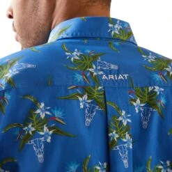 Men's Ariat Logan Button Down Shirt #10043790 -Deals Cowboy Threads Store 2a537e40e7c97bef5f9be39df141a535