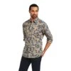 Men's Ariat Hart Retro Fit Snap Front Shirt #10040645