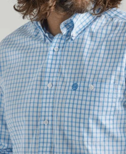 Men's Wrangler George Strait Button Down Shirt #112324879 -Deals Cowboy Threads Store 2b26ad11da9b63315bc655acd943c080