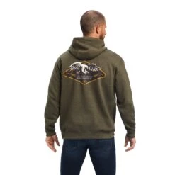 Men's Ariat Devotion Eagle Sweatshirt #10041714X