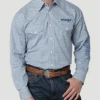 Men's Wrangler Logo Button Down Shirt #2314906