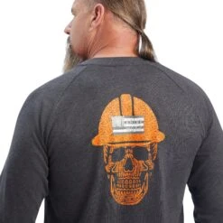 Men's Ariat Rebar Cotton Strong Roughneck Graphic T-Shirt #10041588 -Deals Cowboy Threads Store 442dee771b6261a7c061ff5566b7a8bb