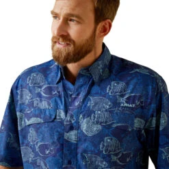 Men's Ariat VentTEK Outbound Classic Fit Button Down Shirt #10045023 -Deals Cowboy Threads Store 5a1fab652c75ea72775f23276115acdf