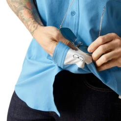 Men's Ariat VentTEK Classic Fit Button Down Shirt #10044933 -Deals Cowboy Threads Store 5bf56e3fe41033cadf1dfba3618758e2