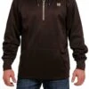 Men's Cinch Brown Hoodie #MWK1240002