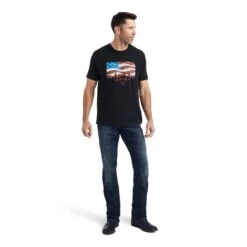 Men's Ariat Flagscape T-Shirt #10042776 -Deals Cowboy Threads Store 5df63da1b342aeb1bc2c17411143a20c