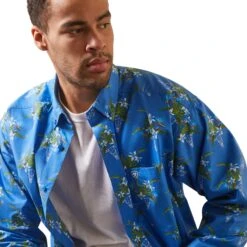 Men's Ariat Logan Button Down Shirt #10043790 -Deals Cowboy Threads Store 8ab79bbe00529fb5589bdc34790ef7c6