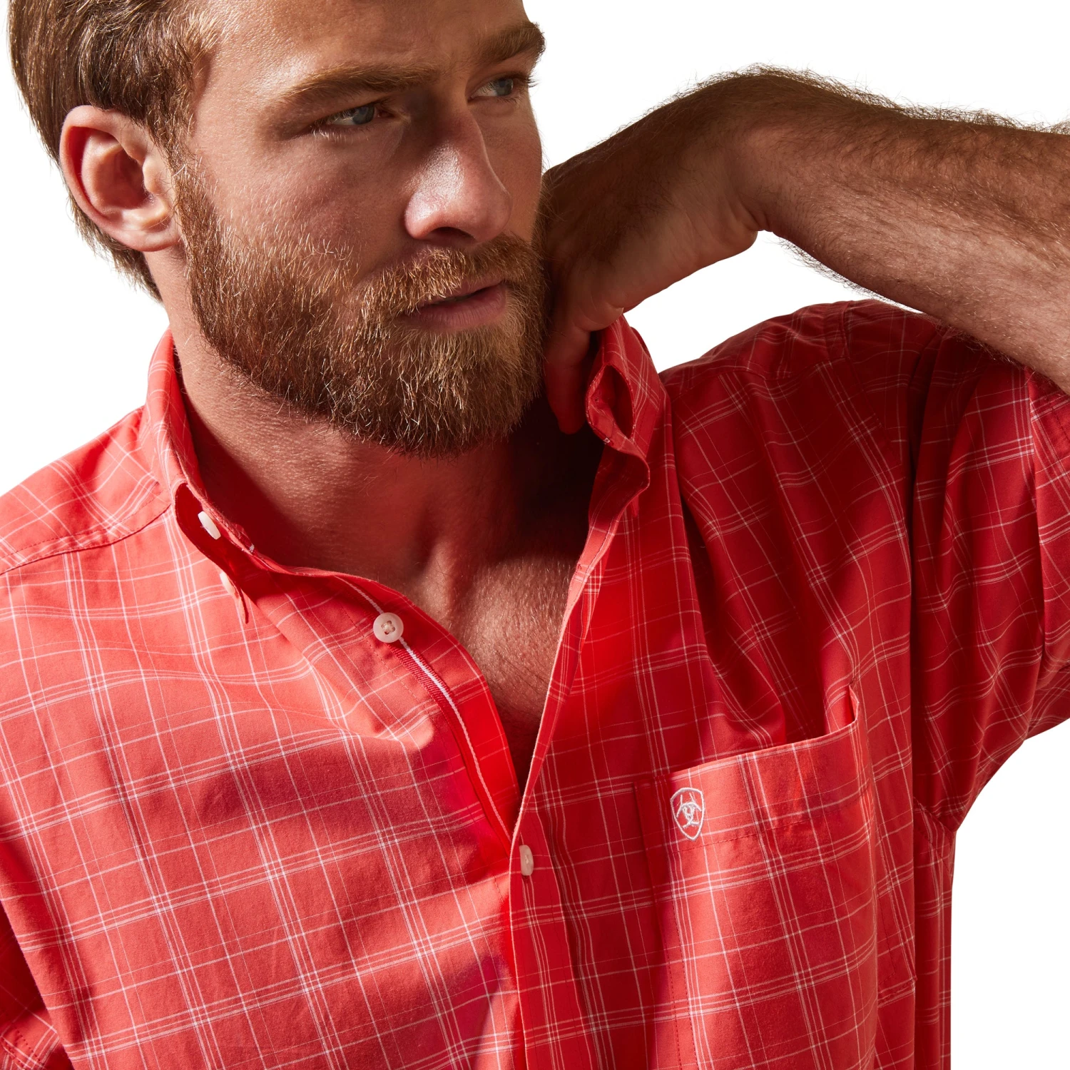 Men's Ariat Pro Daniel Button Down Shirt #10043911 3 Men's Ariat Pro Daniel Button Down Shirt #10043911 - Image 3