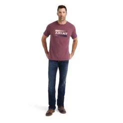 Men's Ariat Octane Stack T-Shirt #10042781 -Deals Cowboy Threads Store 997584227b9d7ff47bab799ddbff2a32
