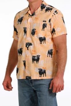 Men's Cinch Button Down Shirt #MTW1401030