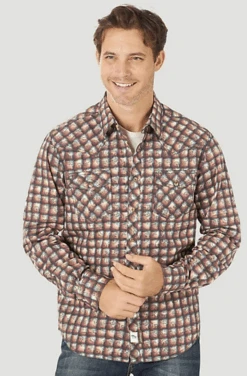 Men's Wrangler Retro Snap Front Shirt #112317205