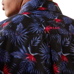 Men's Ariat Ike Button Down Shirt #10043622 -Deals Cowboy Threads Store a2fbbf47c2d064258f2d5d733026db19