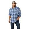 Men's Ariat Halmaty Retro Fit Snap Front Shirt #10044962
