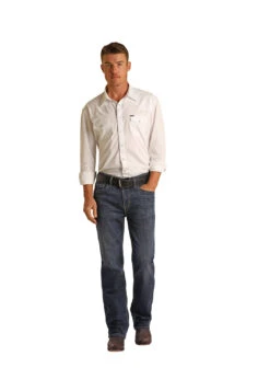 Men's Rock & Roll Cowboy Vintage '46 Double Barrel Straight Jean #RRMD0SRZP0 -Deals Cowboy Threads Store a6fb3e7f87cf5cee694cca4d7975065d