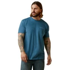 Men's Ariat Blue American Flag T-Shirt #10045279 -Deals Cowboy Threads Store af8b8df4097e00b450dfedcb7ed6dace