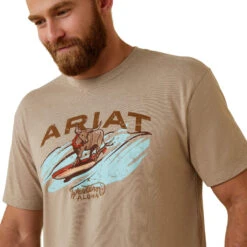 Men's Ariat Surf & Turf Western Aloha T-Shirt #10044012 -Deals Cowboy Threads Store c48225583ab873a856f9ac3e3ce5594d
