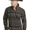 Men's Rock & Roll Cowboy Berber Pullover #RRMO91RZWZ