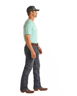 Men's Rock & Roll Cowboy Hooey Double Barrel Stackable Bootcut Jean #HYMDTBRZRZ -Deals Cowboy Threads Store d144866562219faaa3627c4608ee2630