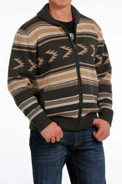 Men's Cinch Aztec Full Zip Sweater #MWK1582001 -Deals Cowboy Threads Store d175fbb706299c6c5856c5bfa3bfac5b