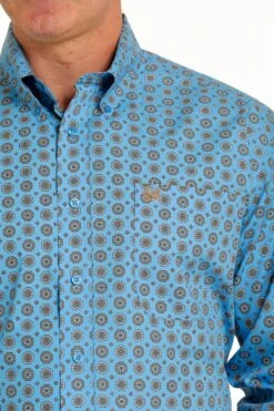 Men's Cinch Button Down Shirt #MTW1105539 -Deals Cowboy Threads Store dc68fc1f43154f829da3105fac127627