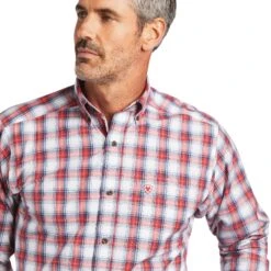 Men's Ariat Pro Series Findley Fitted Button Down Shirt #10040570 -Deals Cowboy Threads Store e525fc1a48a795355272a4acbe2dd693