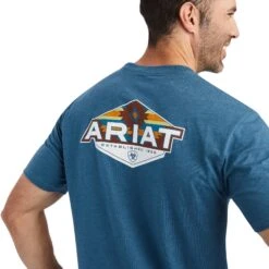 Men's Ariat Hexafill T-Shirt #10042765 -Deals Cowboy Threads Store e9540af0a4716773f7af92c051ce1529
