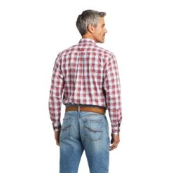 Men's Ariat Pro Series Findley Fitted Button Down Shirt #10040570 -Deals Cowboy Threads Store f4902498c8749dccf656f012304ac5cf
