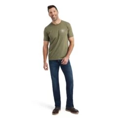 Men's Ariat Hexafill T-Shirt #10042764 -Deals Cowboy Threads Store f61ffb4305ef6ddcac4b05b4e8940ba9