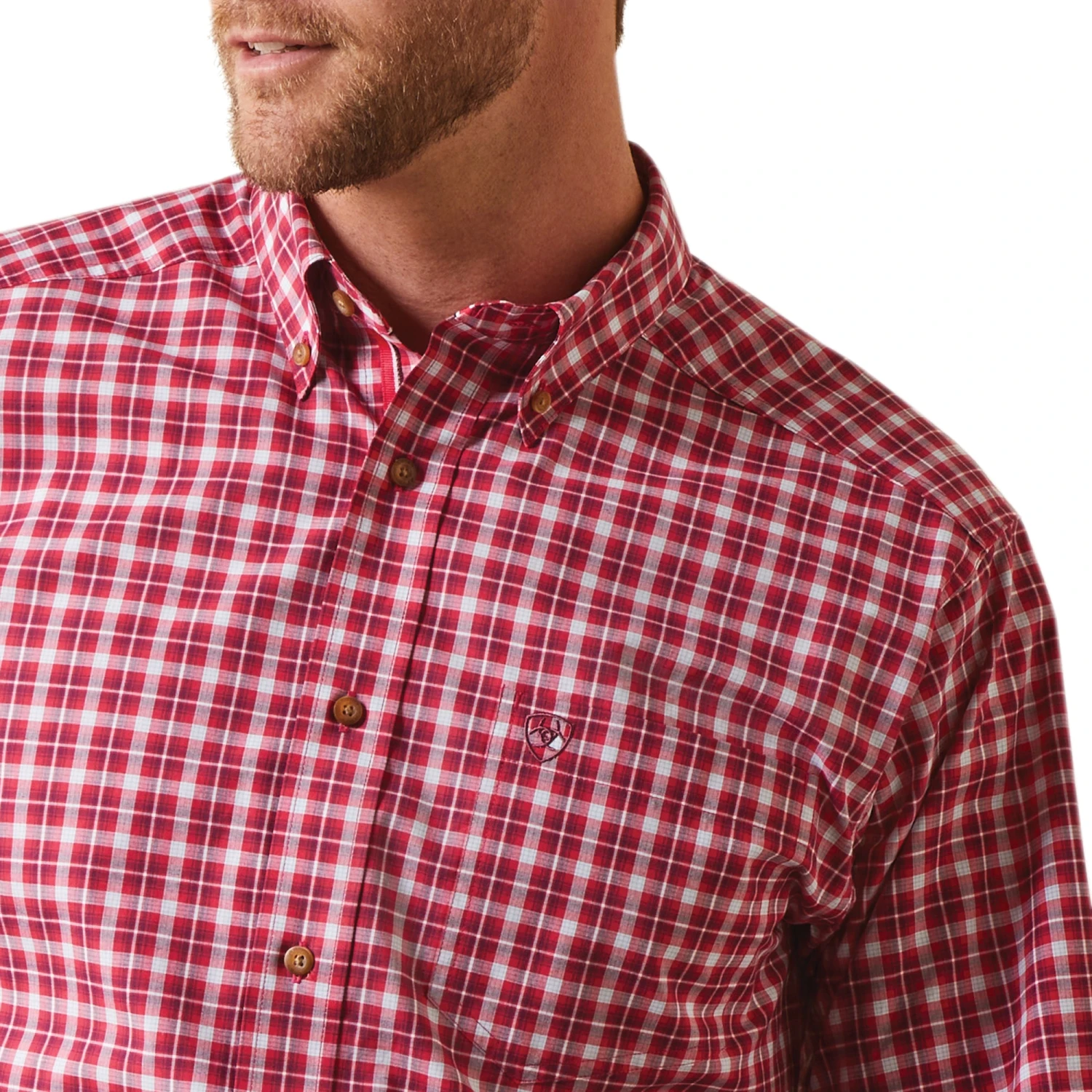 Men's Ariat Indiana Button Down Shirt #10043855 4 Men's Ariat Indiana Button Down Shirt #10043855 - Image 4