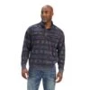 Men's Ariat Printed Overdyed Washed Sweater #10041691