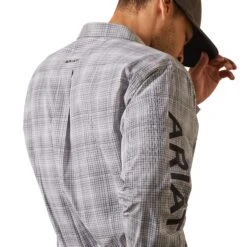 Men's Ariat Pro Series Team Houston Classic Fit Button Down Shirt #10043873 -Deals Cowboy Threads Store fd144464410450452ff9952e759e2652